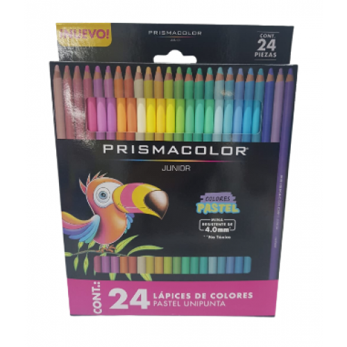 Colores Prismacolor Junior Unipunta Colores Pastel 24 pzas
